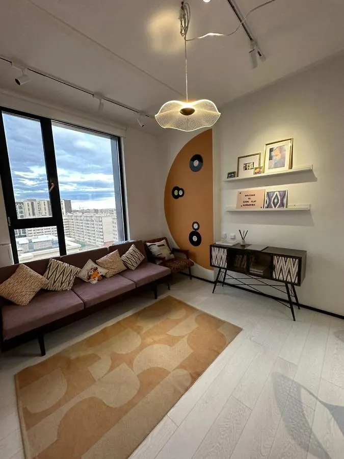 Дизайнерская 2-Х Комнатная Квартира Жк Bravo Apartment Nur-Sultan